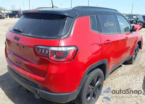 2019 Jeep Compass Altitude 4X4 from USA, damaged, VIN 3C4NJDBB3KT806607